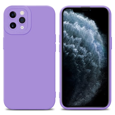 Coque pour Apple iPhone 11 PRO MAX en FLUID VIOLET CLAIR Housse de protection Étui en silicone TPU flexible