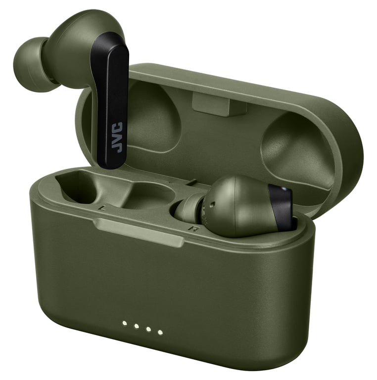 JVC HA-A9T Casque True Wireless Stereo (TWS) Ecouteurs Appels/Musique Bluetooth Vert - Neuf