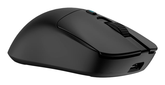 CoolBox GAMING RATON W03 NEGRO ULTRALIGERO INALAMBRICO RECARGABLE RF+BT+USB-C 10.000DPI