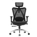 Silla ergonómica SIHOO M57 - Reposabrazos 3D, soporte lumbar ajustable, malla de alta calidad - 150 kg máx. - Negro