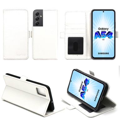 Samsung Galaxy A54 5G Etui / Housse pochette protection blanc