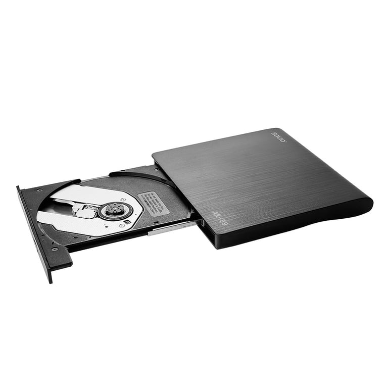 Savio AK 59 External slim CDDVD Recorder RRW USB CUSB A lecteur de disques optiques DVD±RW Neuf - vue 3