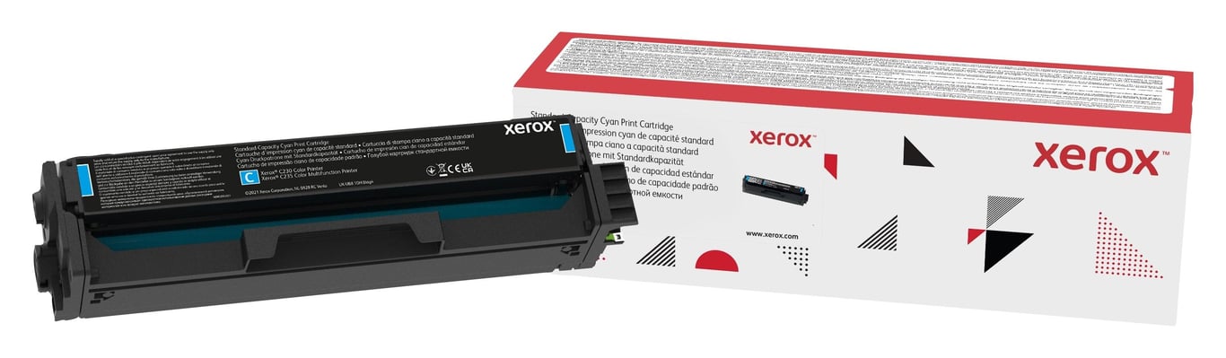 Xerox Cartouche de toner Cyan de Capacité standard Imprimante couleur C230multifonctions C235 1500 pages 006R04384 - vue 1