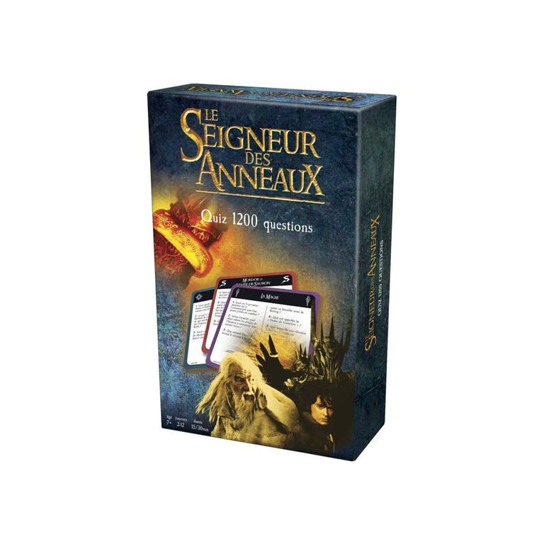 Topi Games Le Seigneur des Anneaux 1200 questions - Jeu de société - 2 à 8 joueurs - Dès 7 ans