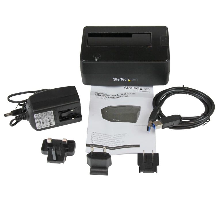 StarTech.com Station d'accueil USB 3.0 pour HDD / SSD SATA 2.5 et 3.5 - vue 4