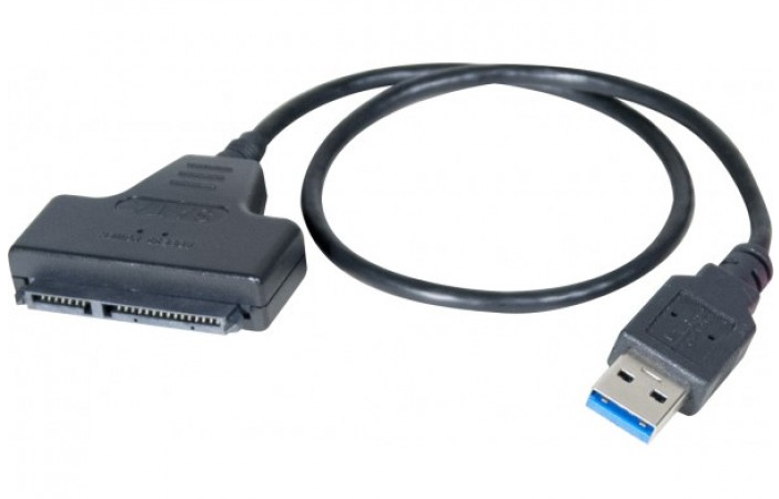 Adaptateur USB 3.0 / SATA 2.5 SSD HDD auto alimenté - vue 2