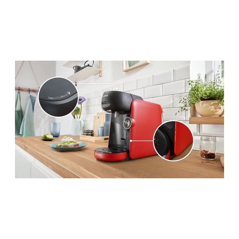 Bosch TAS163E machine à café Entièrement automatique Cafetière à dosette 0,7 L - Neuf