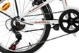 Bicicleta Plegable Urbana SHIMANO FIRST CLASS 20'' Aluminio, Shimano 6v. Sillin Confort