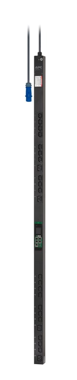 APC EasyPDU EPDU1116MBO - Unité de distribution secteur (rack-montable) - compteur par prise - CA 200/208/230 V - 3680 VA - monophasé - Ethernet 10/100, RS-485, serial - entrée: IEC 60309 2P Plus E