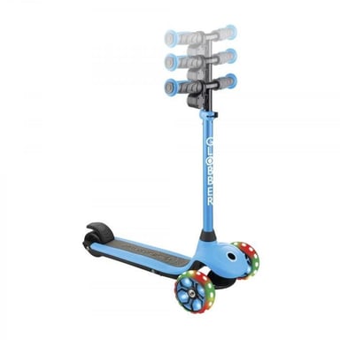 Trottinette électrique enfant GLOBBER ONE K E-MOTION 4 Plus 3 roues Bleu ciel jusqu'à 10 km/h batterie lithium