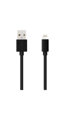 Cavo Lightning con certificazione MFi per ricarica/sincronizzazione Apple (2M), Jet Black