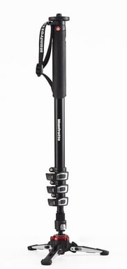 Manfrotto MVMXPROA4 monopod para cámara 1/4, 3/8'' Aluminio Negro