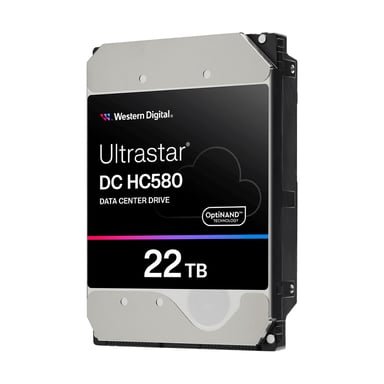 Western Digital Ultrastar DC HC580 disque dur 22 To 7200 tr/min 512 Mo 3.5'' SAS