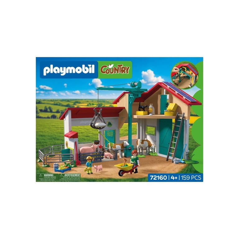 PLAYMOBIL Country 72160 Grande ferme et étable - vue 5