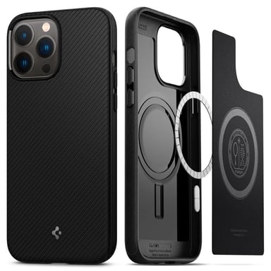 Spigen ACS03226 funda para teléfono móvil 17 cm (6.7'') Negro