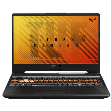 ASUS TUF Gaming F15 TUF506LU-HN201T i7-10870H Portátil 39,6 cm (15,6'') Full HD Intel® Core? i7 8 GB DDR4-SDRAM 512 GB SSD NVIDIA® GeForce® GTX 1660 Ti Wi-Fi 6 (802.11ax) Windows 10 Home Negro