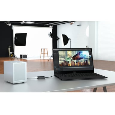 STARTECH.COM Adaptador Thunderbolt 3 a Thunderbolt - Windows y Mac - M / F - Negro