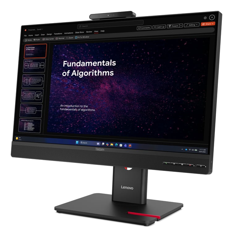 Lenovo ThinkCentre TIO24 Gen6 Moniteur 23.8 Full HD Neuf - vue 2