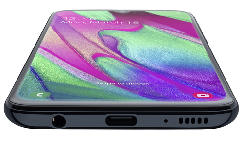 Galaxy A40 2019 64 Go, Noir