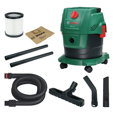 Aspirador universal trineo BOSCH - PAS 15-200 - 1200W - 30 l/s - Depósito 15L - 200 mbar