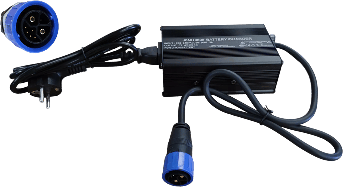 Chargeur 67.2V 4A pour Lycke Simply et Leo50 evo