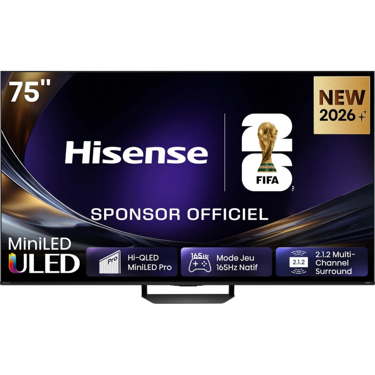 TV LED Hisense 75U7S PRO 2026 - vue 6