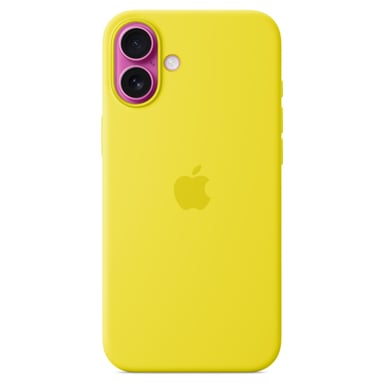 Apple Coque en silicone avec MagSafe pour iPhone 16 Plus - Carambole Apple (brand) iPhone 16 Plus