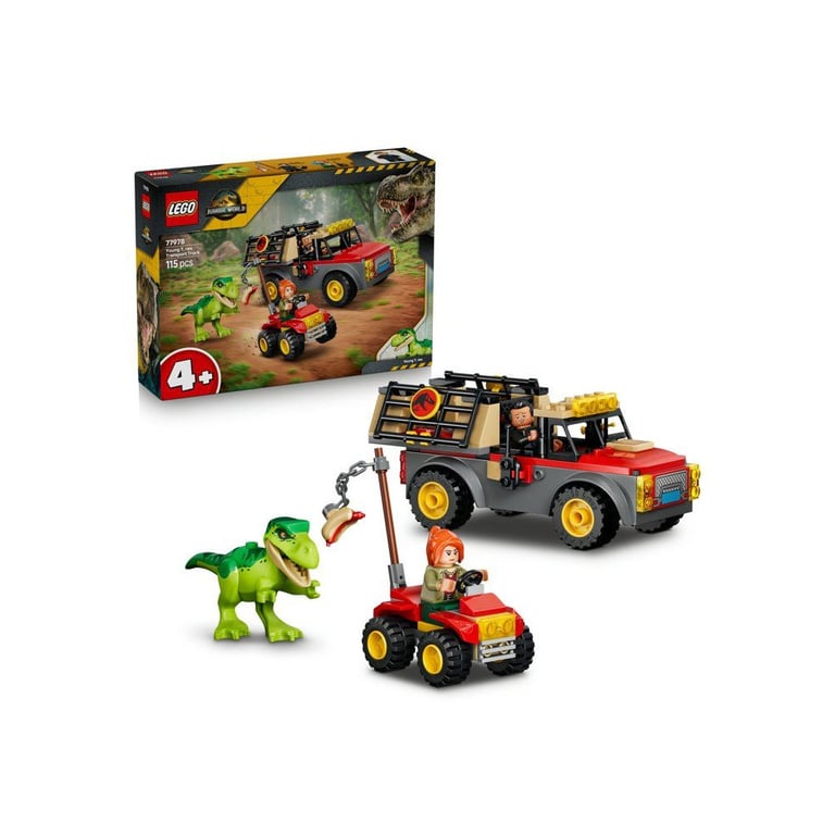 Camion de transport du jeune T rex - vue 1