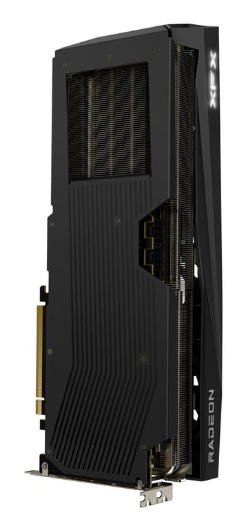 XFX Quicksilver Radeon RX 9070 XT Gaming Edition AMD GDDR6 - vue 3