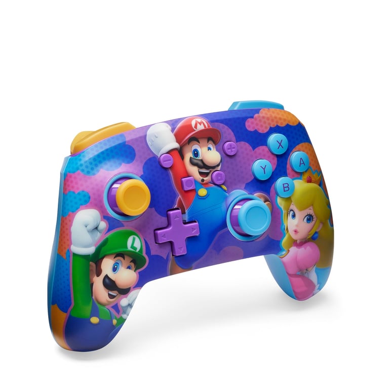 PowerA NSGP0287-01 accessoire de jeux vidéo Multicolore Bluetooth Manette de jeu Analogique/Numérique Nintendo Switch, Nintendo Switch Lite, Nintendo Switch OLED - Neuf