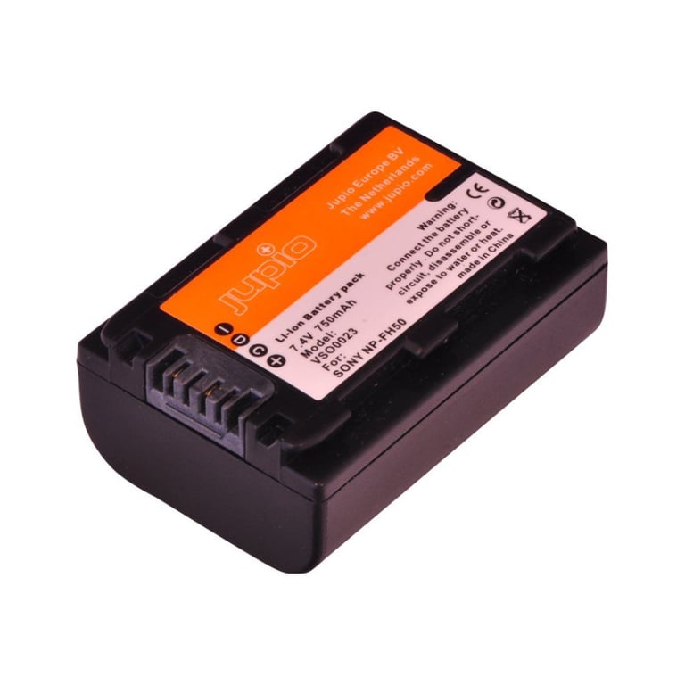 Batterie Photo JUPIO VSO 0023 COMPATIBLE – Capacité 750 mAh, Lithium-Ion - vue 3