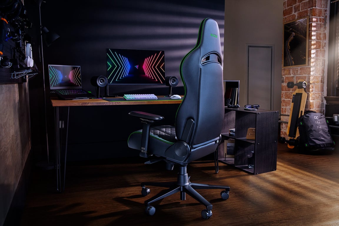 Razer Enki Siège de jeu sur PC Chaise avec assise rembourrée Neuf - vue 2