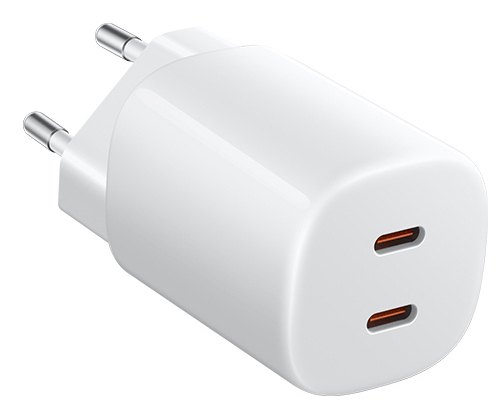 Chargeur Xiaomi BHR087OEU 2x USB C - vue 3
