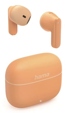 Hama Freedom Light II Casque True Wireless Stereo (TWS) Ecouteurs Appels/Musique Bluetooth Orange