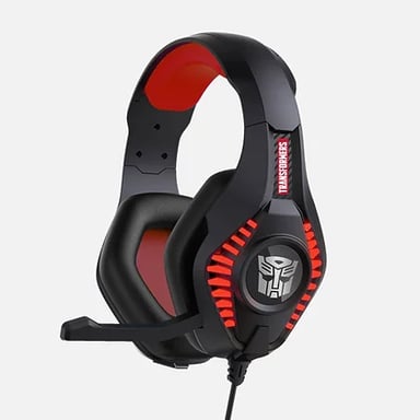 OTL Technologies TF0978 écouteur/casque Avec fil Arceau Jouer Noir, Rouge