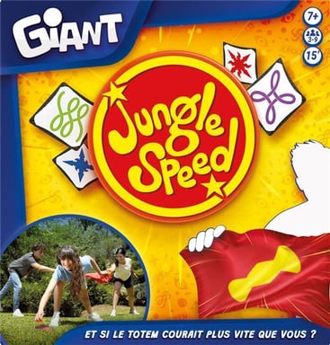 Jeu d'ambiance Asmodee Jungle Speed Giant - Neuf