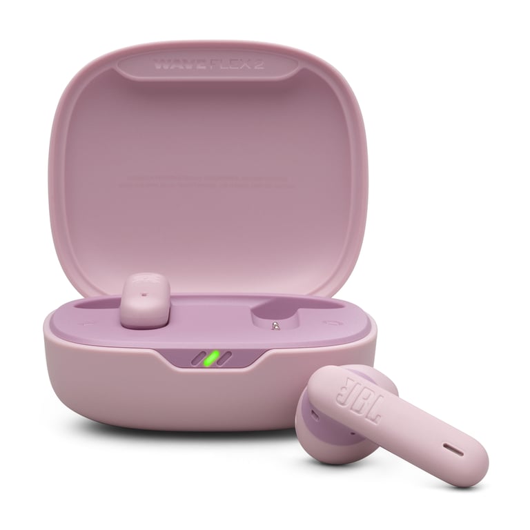 JBL Wave Flex 2 Casque Sans fil Ecouteurs Appels/Musique USB Type-C Bluetooth Rose - Neuf