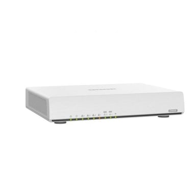 QNAP QHora-301W router inalámbrico 10 Gigabit Ethernet Doble banda (2,4 GHz / 5 GHz) Blanco