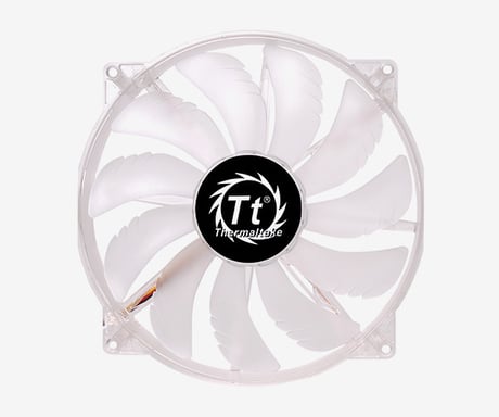 Thermaltake Pure 20 LED Ventilador de PC 20 cm Transparente