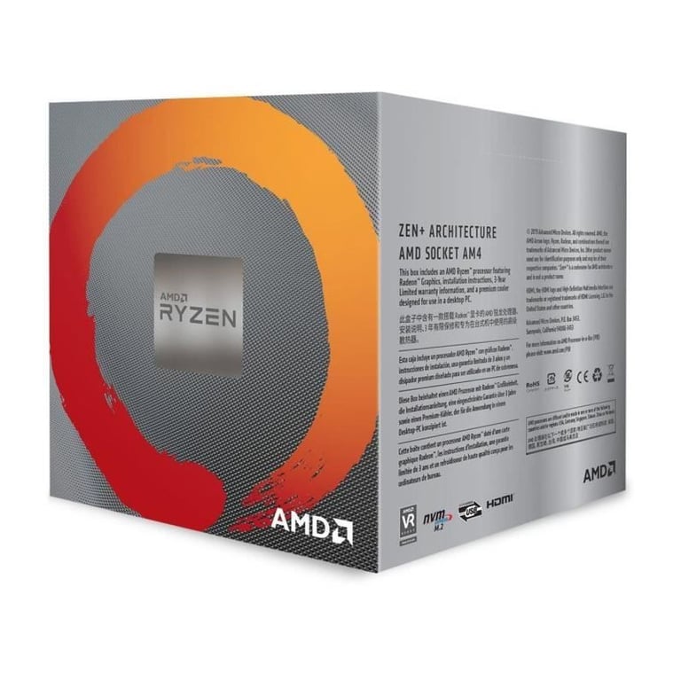 AMD Ryzen 5 Wraith Spire Edition 3.7 GHz / 4.2 GHz - vue 4