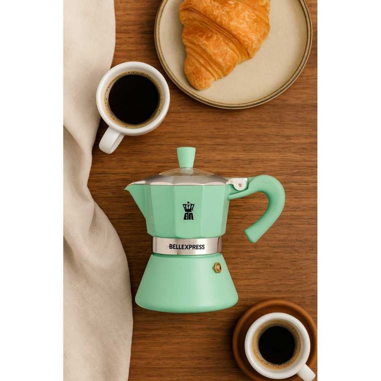 Cafetière italienne PEZZETTI BELLEXPRESS Aluminium 6 tasses Tous feux dont induction - vue 3
