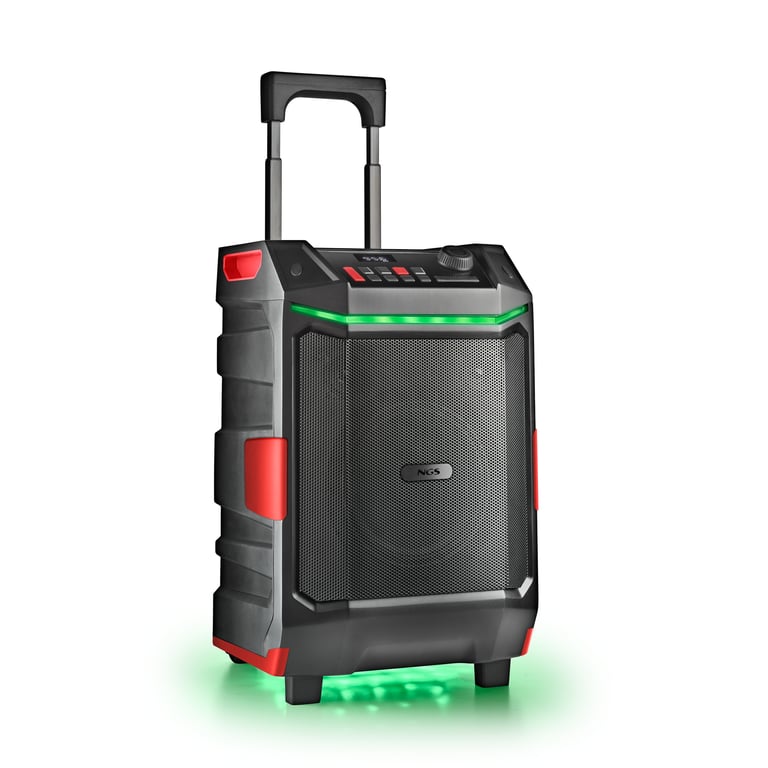 Enceinte Portable NGS WILD BASH 300W – Bluetooth 5.4, IPX6, Trolley - vue 3