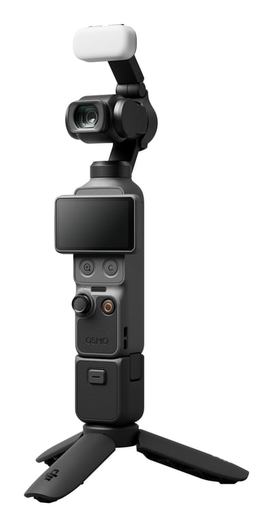 DJI Osmo Pocket 4 caméra suspendue 4K Ultra HD 37 MP Wifi Noir - Neuf