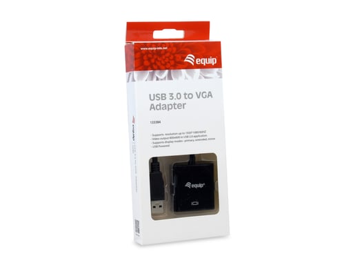 Equip Adaptador de USB 3.0 a VGA (HD15)