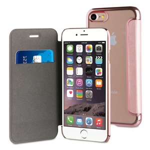 Folio Bling Or Rose: Apple Iphone 6/6S/7/8