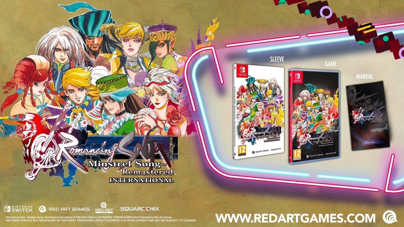 Square Enix Romancing SaGa -Minstrel Song- Remastered International - Neuf