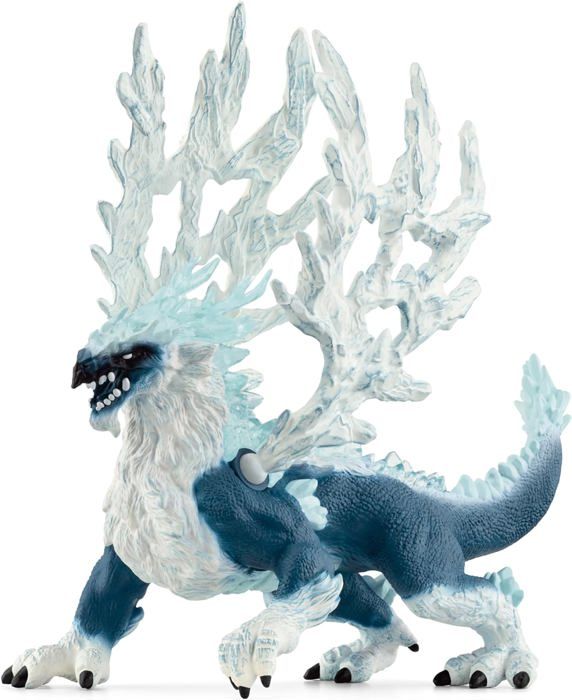 Dragon de glace Figurine fantastique pour enfants dès figurine 19 x 22 x 13 cm schleich 70790 ELDRADOR - vue 3