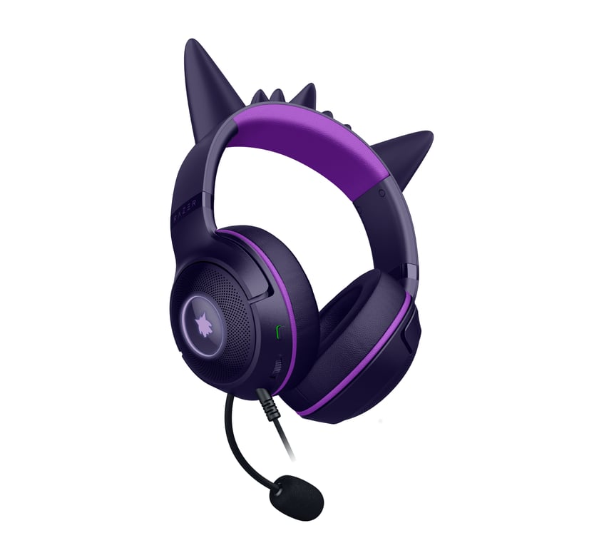 Razer Kraken Kitty V2 Pokémon Gengar Edition Violet - Neuf