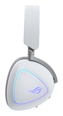 Asus ROG Delta II Casque Avec fil &sans fil Arceau Gaming USB Type-C Blanc - vue 3