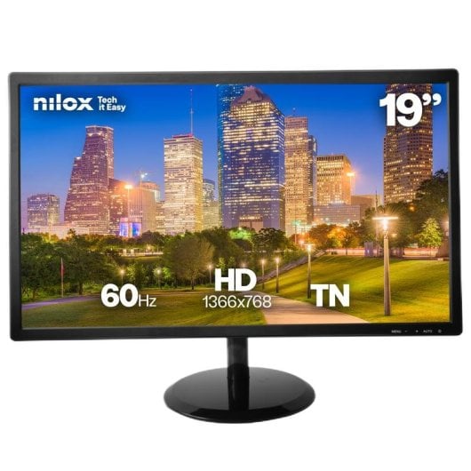 Écran PC Nilox NXM19FHD22 19 HD 60Hz TN VESA 5ms - vue 2